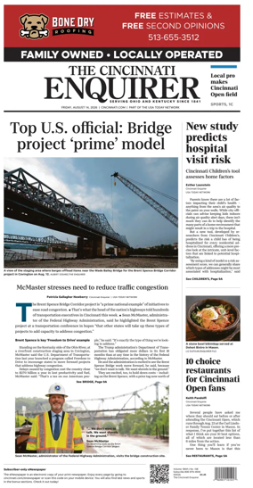 Cover of The Cincinnati Enquirer