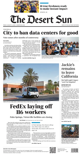 Cover of The Desert Sun