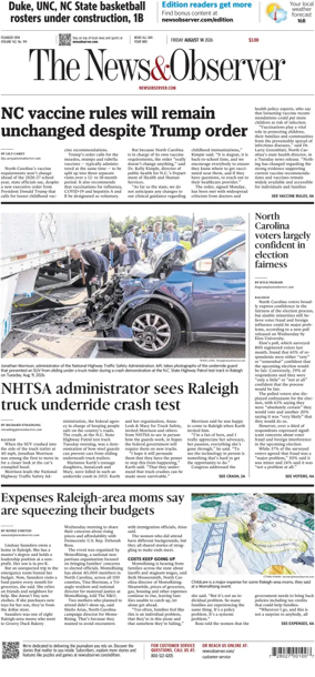 Cover of The News & Observer