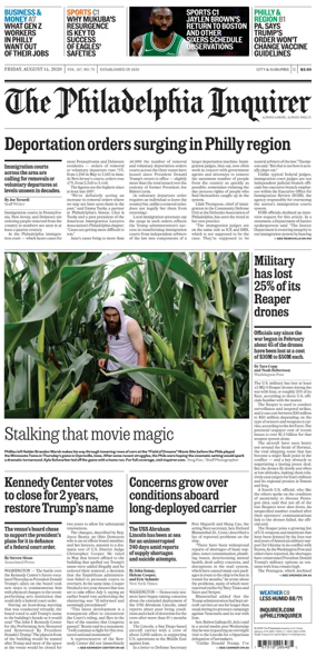 Cover of The Philadelphia Inquirer