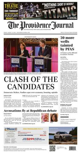 Cover of The Providence Journal
