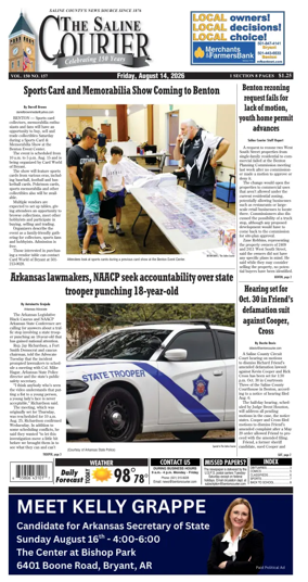 Cover of The Saline Courier