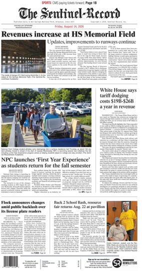 Cover of The Sentinel-Record