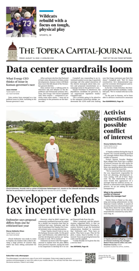 Cover of The Topeka Capital-Journal