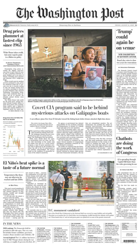 Cover of The Washington Post