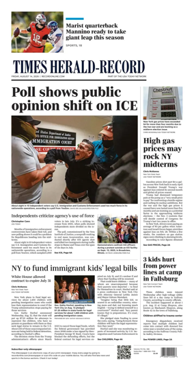 Cover of Times Herald-Record