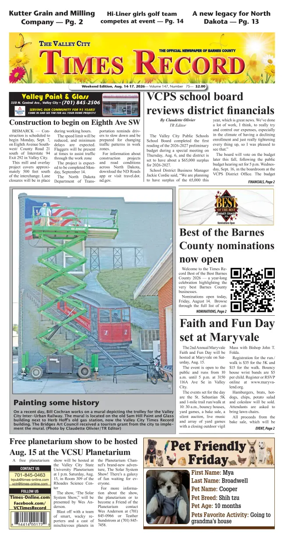 Cover of Valley City Times-Record