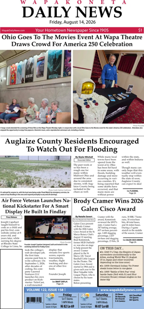 Cover of Wapakoneta Daily News