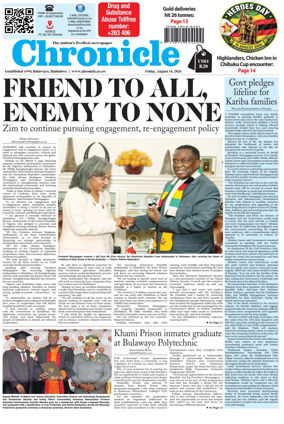 Cover of Chronicle (Zimbabwe)
