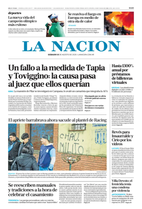 Cover of La Nacion