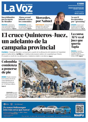 Cover of La Voz del Interior
