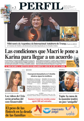 Cover of Perfil (Sabado)