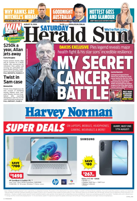 Cover of Herald Sun