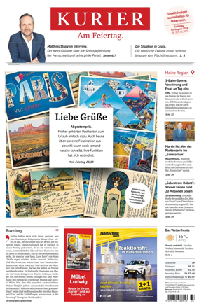 Cover of Kurier (Samstag)
