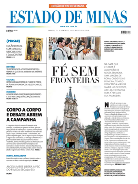 Cover of Estado de Minas (Brazil)