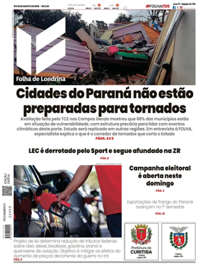 Cover of Folha de Londrina