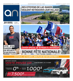 Cover of Acadie Nouvelle
