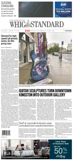 Cover of Kingston Whig-Standard