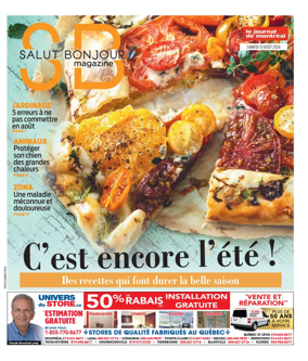 Cover of Le Journal de Montreal - Salut Bonjour Magazine