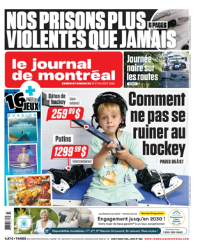 Cover of Le Journal de Montreal