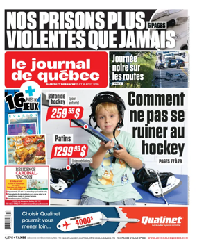Cover of Le Journal de Quebec