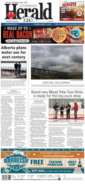 Cover of Lethbridge Herald