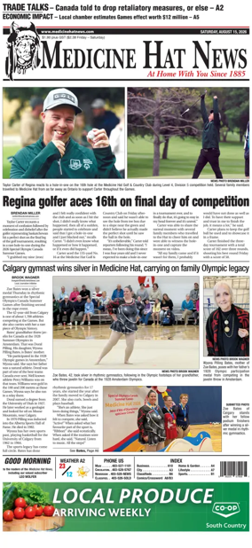 Cover of Medicine Hat News