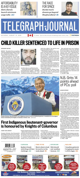Cover of Telegraph-Journal
