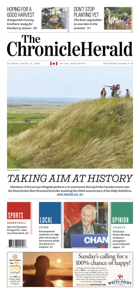 Cover of The Chronicle Herald (Metro)