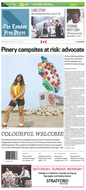 Cover of The London Free Press