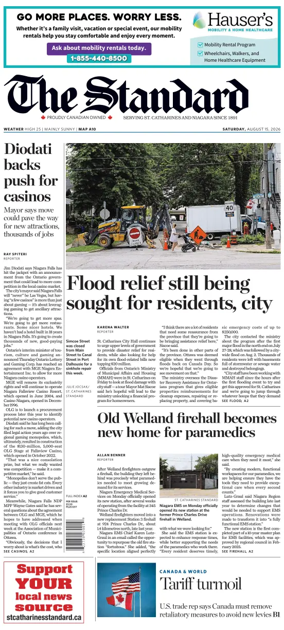 Cover of The Standard (St. Catharines)