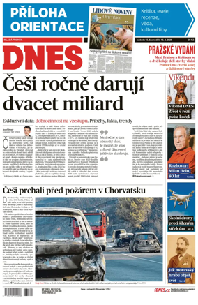 Cover of MF DNES