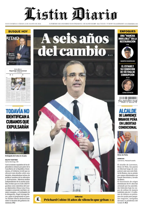 Cover of Listin Diario