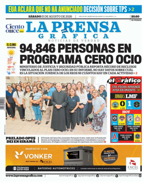 Cover of La Prensa Grafica