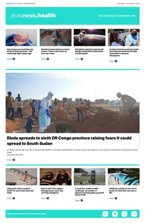 Cover of Euronews Health (English) Compiled Edition