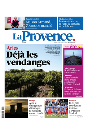 Cover of La Provence Arles