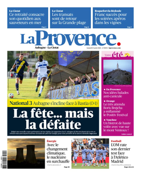 Cover of La Provence Aubagne-La Ciotat