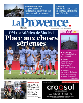 Cover of La Provence Marseille