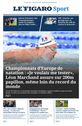 Cover of Le Figaro Sport