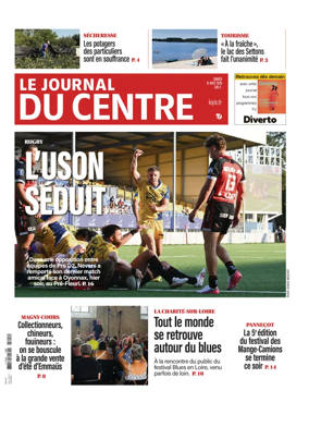 Cover of Le Journal du Centre