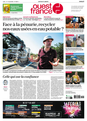 Cover of Ouest France (Cholet)