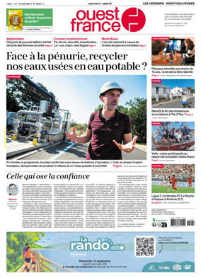 Cover of Ouest France (Les Herbiers / Montaigu)
