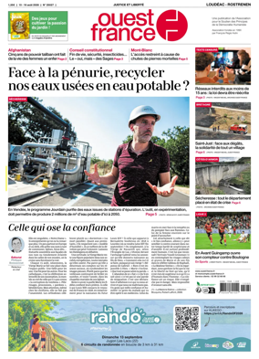 Cover of Ouest France (Loudeac / Rostrenen)