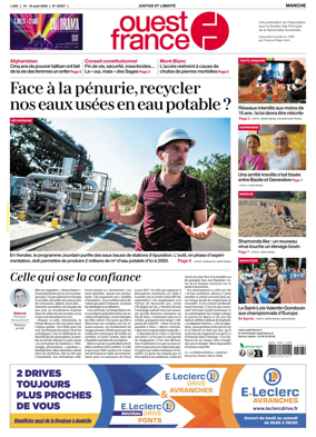 Cover of Ouest France (Manche)
