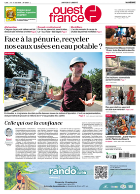 Cover of Ouest France (Mayenne)