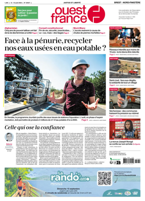 Cover of Ouest France (Nord-Finistere)