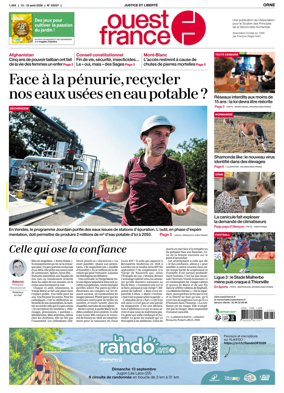 Cover of Ouest France (Orne)