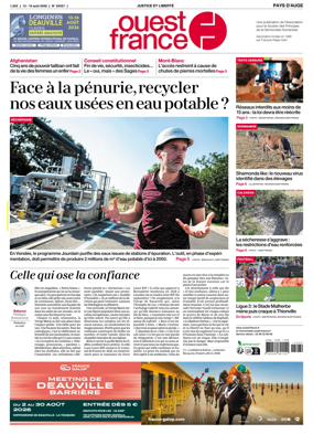 Cover of Ouest France (Pays d'Auge)