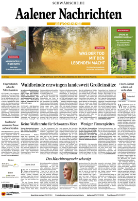 Cover of Aalener Nachrichten