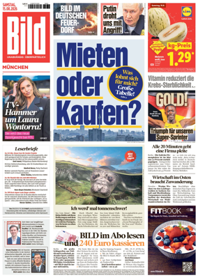 Cover of BILD Munchen